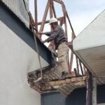 Ош облусунда Мамкурулуштун эксперттери өрттөнгөн спорт залдын тагдырын чечүүдө — Новости Кыргызстана