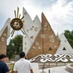 В комплексе «Аска-Таш» в Бишкеке ремонтируют фонтаны и благоустраивают территорию — Новости Кыргызстана