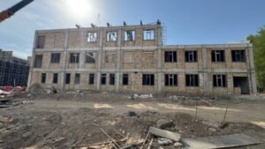 В городе Манас строят школу на 500 мест — Новости Кыргызстана