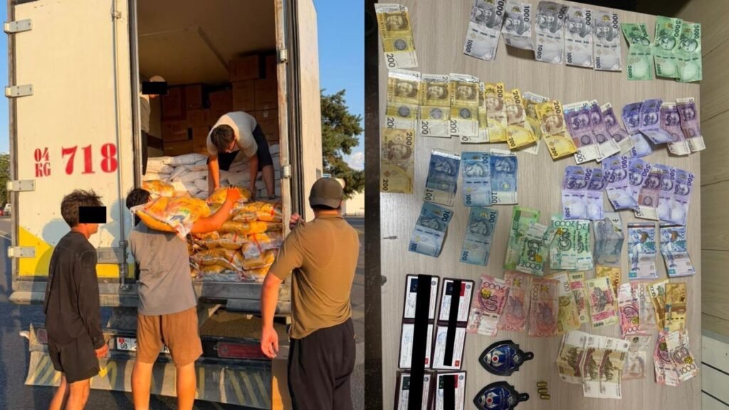 «Ак-Тилек» өткөрмө пунктунда коррупциялык схема аныкталып, мамлекеттик кызматкерлер кармалды — иллюстрация