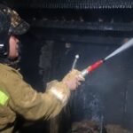 Бишкектин Маевка айылында көп кабаттуу үйдөн өрт чыкты — Новости Кыргызстана