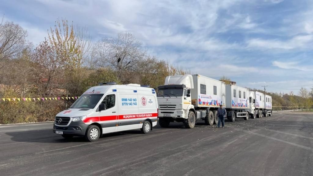 На джайлоо Кырчын будет работать мобильный госпиталь МЧС — Новости Кыргызстана