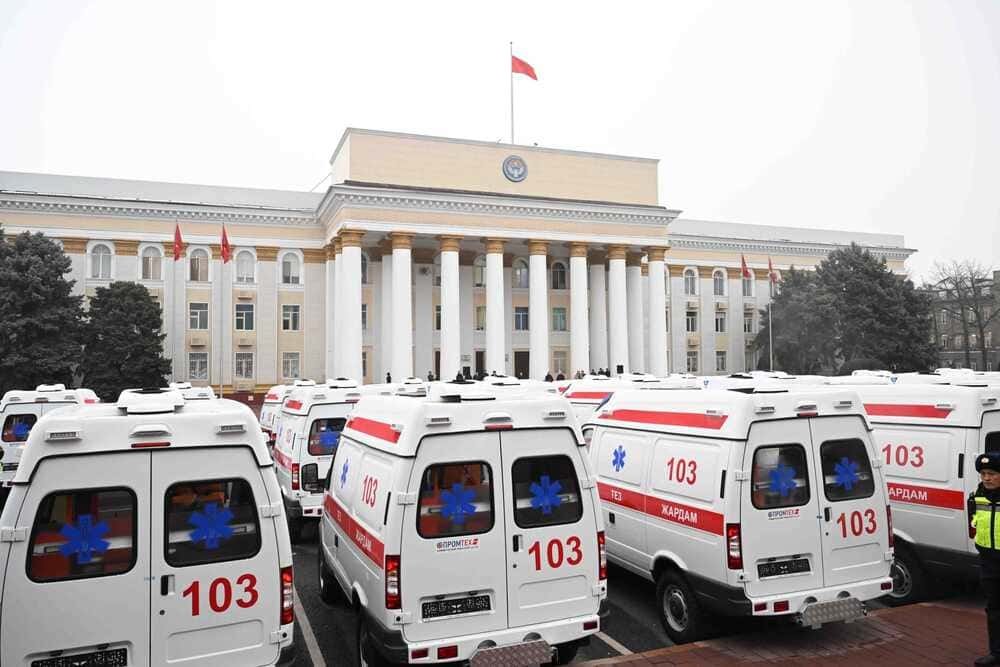 Кыргызстанда айып пулдардан түшкөн каражатка тез жардам унаалары сатылып алынат — Новости Кыргызстана