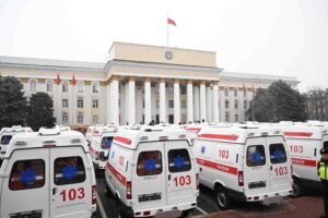 Кыргызстанда айып пулдардан түшкөн каражатка тез жардам унаалары сатылып алынат — Новости Кыргызстана