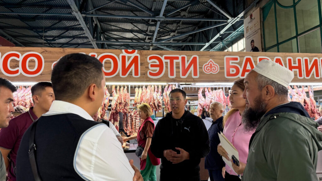 Бишкектин бир районунда бир жыл ичинде эттин баасын көзөмөлдөө боюнча 181 рейд өткөрүлдү