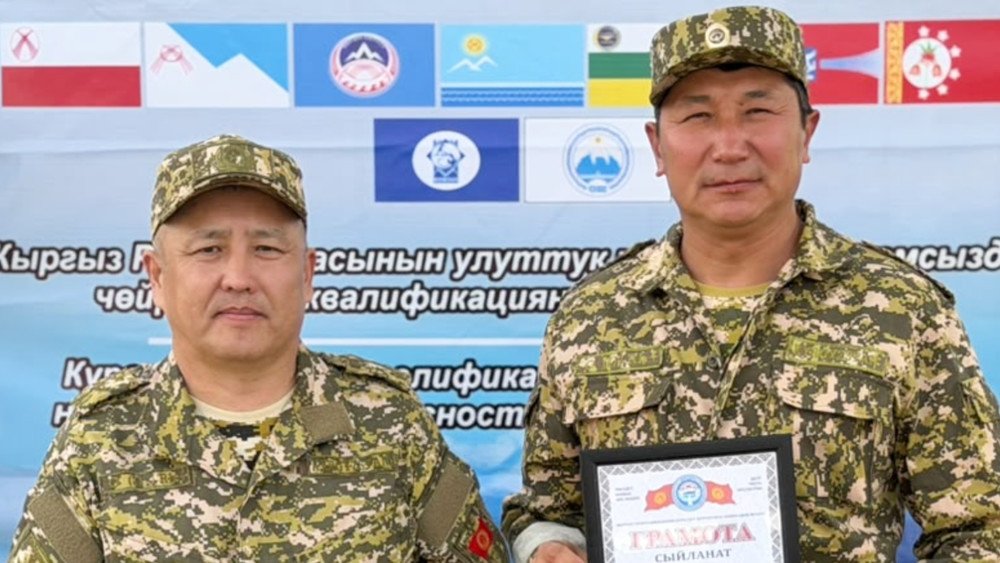 Кант шаарынын башчысы Улан Майлибашев акимдер менен мэрлер арасында автоматтан ок атуу боюнча мыкты аталды