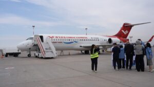 В Бишкек прибыл китайский летающий госпиталь C909 — Новости Кыргызстана