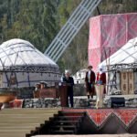 Глава открыл этногородок «Вселенная кочевников» в Кырчыне — Новости Кыргызстана