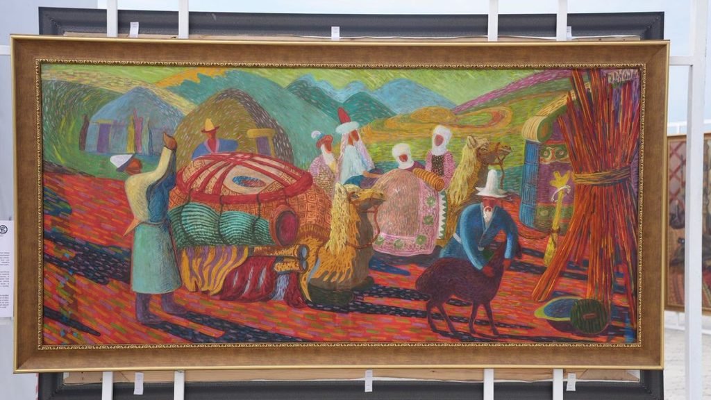 На Иссык-Куле открылась выставка живописи и скульптуры «Повесть великих гор» — Новости Кыргызстана
