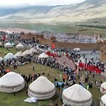 Кырчын жайлоосунда боз үйлөр тигилген жерлерге газон себилет — Новости Кыргызстана