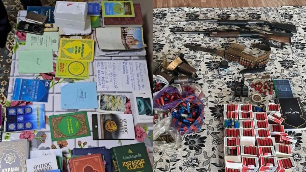 Экстремизмге каршы күрөшүү: Чүйдөгү үйлөрдөн курал-жарактар табылды