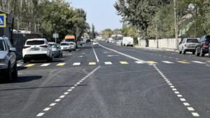 В Бишкеке открыли для движения улицу Кронштадтскую — Новости Кыргызстана
