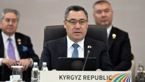 Садыр Жапаров принимает участие в первом саммите «Центральная Азия — Республика Корея» — Новости Кыргызстана