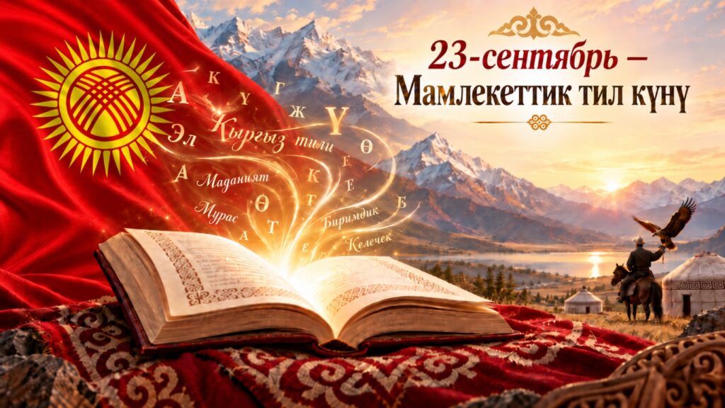 Арслан Койчиев кыргызстандыктарды 23-сентябрь – Мамлекеттик тил күнү менен куттуктады