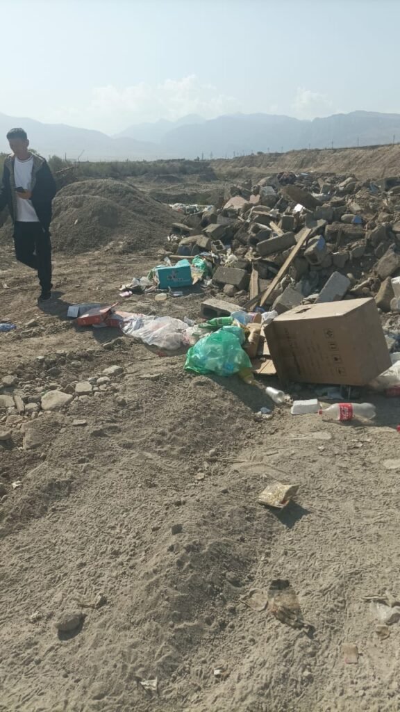 В Таласской области оштрафовали компании за добычу гравия и свалку мусора — иллюстрация