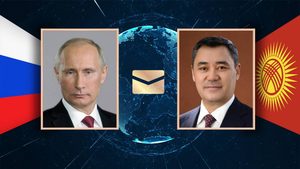 Жапаров поздравил Путина с успешным проведением выборов в Госдуму РФ — Новости Кыргызстана