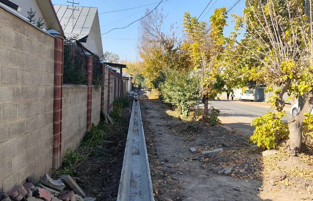 Жители улицы Тульской в Бишкеке пожаловались на дорожные работы — ответ властей — Новости Кыргызстана