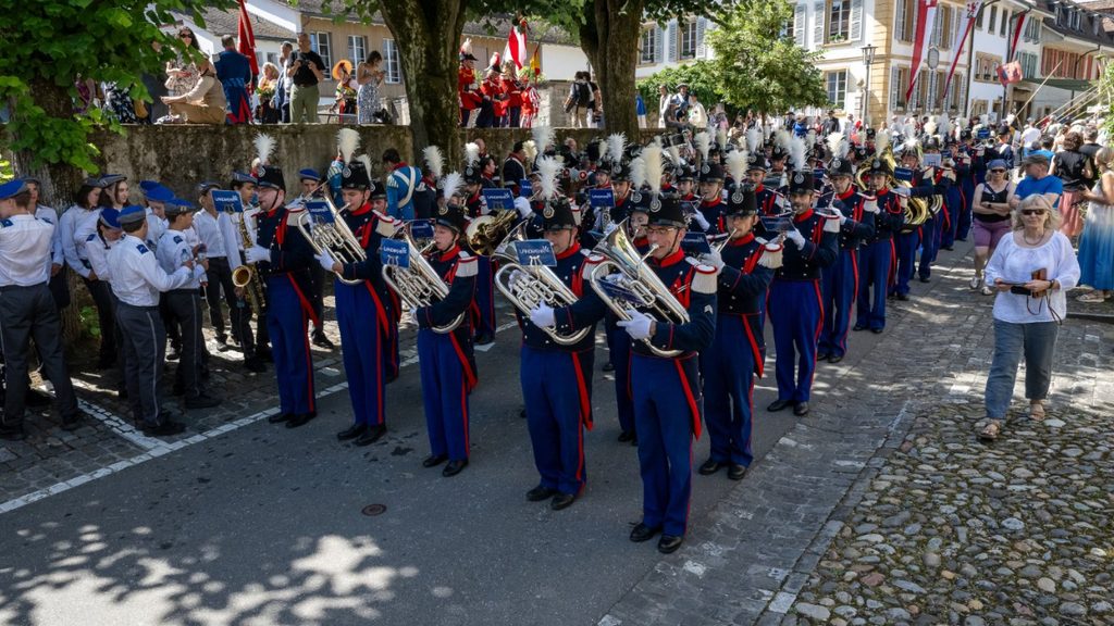 Бишкекте швейцариялык «La Landwehr de Fribourg» оркестринин музыкалык парады өтөт — Новости Кыргызстана