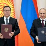Ереванда кыргыз-армян кызматташтыгын өнүктүрө турган бир катар документтерге кол коюлду — Новости Кыргызстана