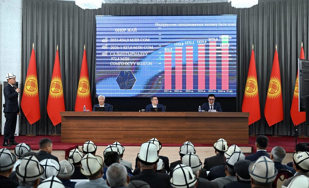 Базар-Коргон районунда алдыдагы жылдары 2 млрд сомго жакын долбоорлор ишке ашырылат — Новости Кыргызстана