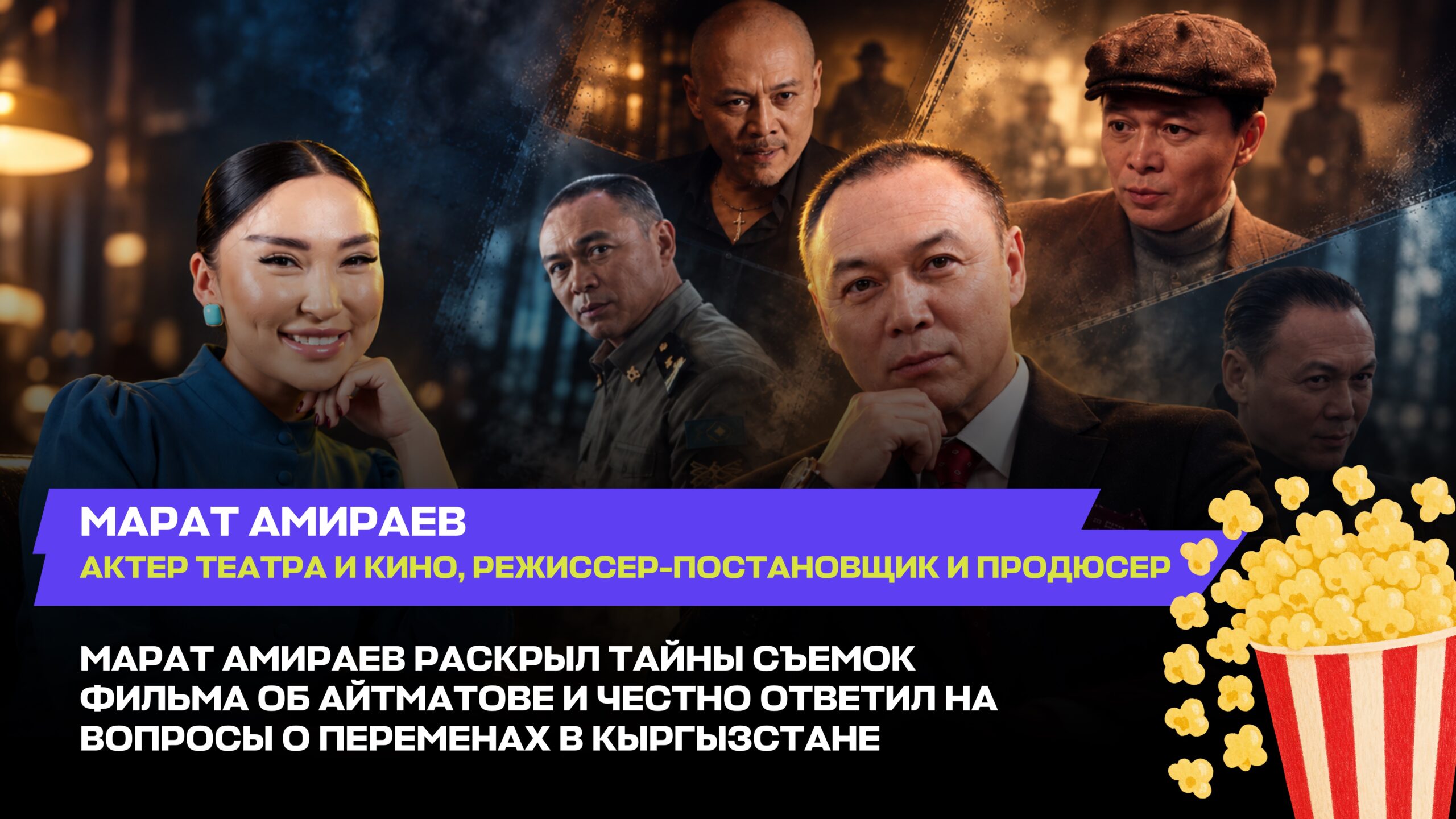 Марат Амираев Айтматов тууралуу тасманын тартылыш сырларын ачып, Кыргызстандагы өзгөрүүлөр боюнча суроолорго ачык жооп берди — Новости Кыргы